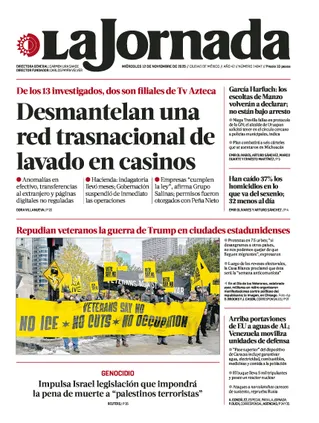 La Jornada | 12 de noviembre de 2025