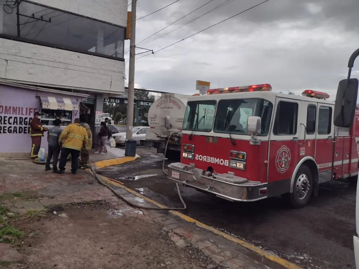 Reportan derrame de químico del Parque Industrial en Tizayuca