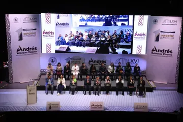 Andrés Velázquez rinde su primer informe como presidente del Congreso de Hidalgo