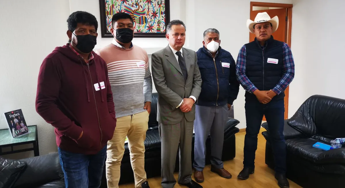 Santiago Nieto se reúne con familiares de menor fallecido en Francisco I. Madero