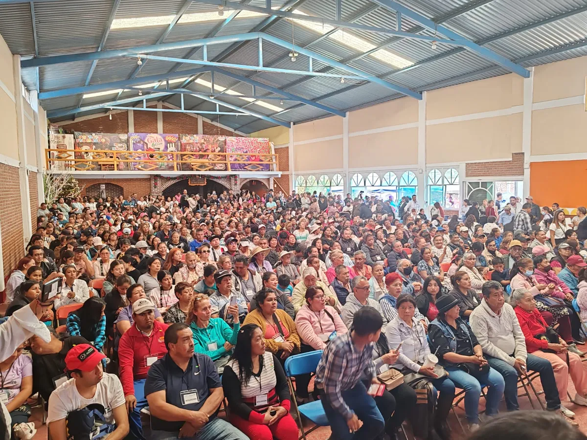 Tepeapulco fue sede de una nueva asamblea y el conteo nacional sigue avanzando rumbo a un nuevo partido político.