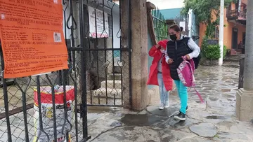 Primaria y secundaria en Huasca no regresaron al salón; otros planteles sí