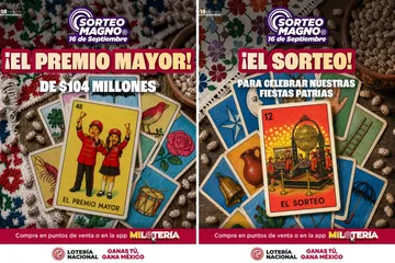 Lotería Nacional sorteará 104 millones este 16 de septiembre