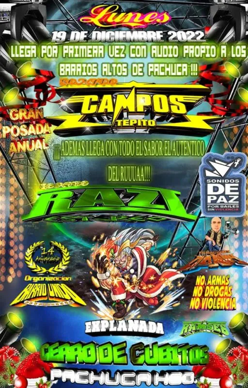 ¡A bailar! Anuncian ‘Posadas Sonideras’ en colonias de Pachuca