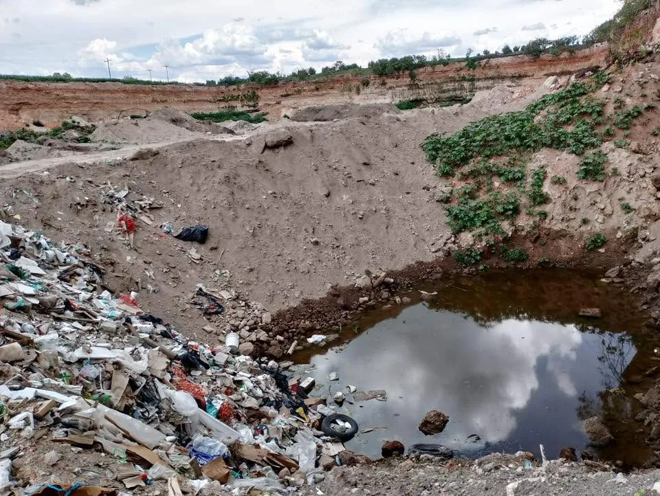 ¿Contaminación de acuíferos? Comunidades del Valle del Mezquital se manifiestan en defensa del manantial