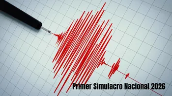 Altavoces de alerta sísmica se activan durante el primer Simulacro Nacional 2026 en México.