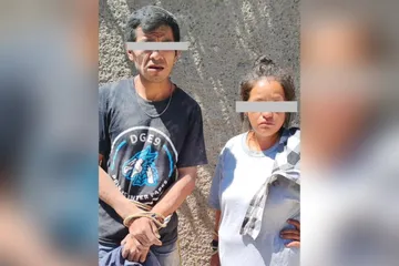 Ixmiquilpan: Pobladores retienen y golpean a presuntos delincuentes