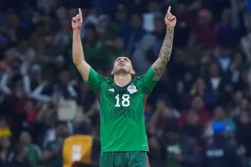 Foto de Luis Chávez, pieza fundamental para que la Selección Mexicana calificara a la Copa América 2024.