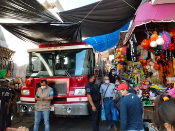 Flamazo en tortillería del Primero de Mayo; no hubo heridos