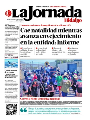 La Jornada Hidalgo | 21 de septiembre de 2026