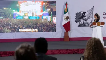 Sheinbaum y autoridades turísticas destacan el aumento de visitantes durante el Mundial de Futbol en México.