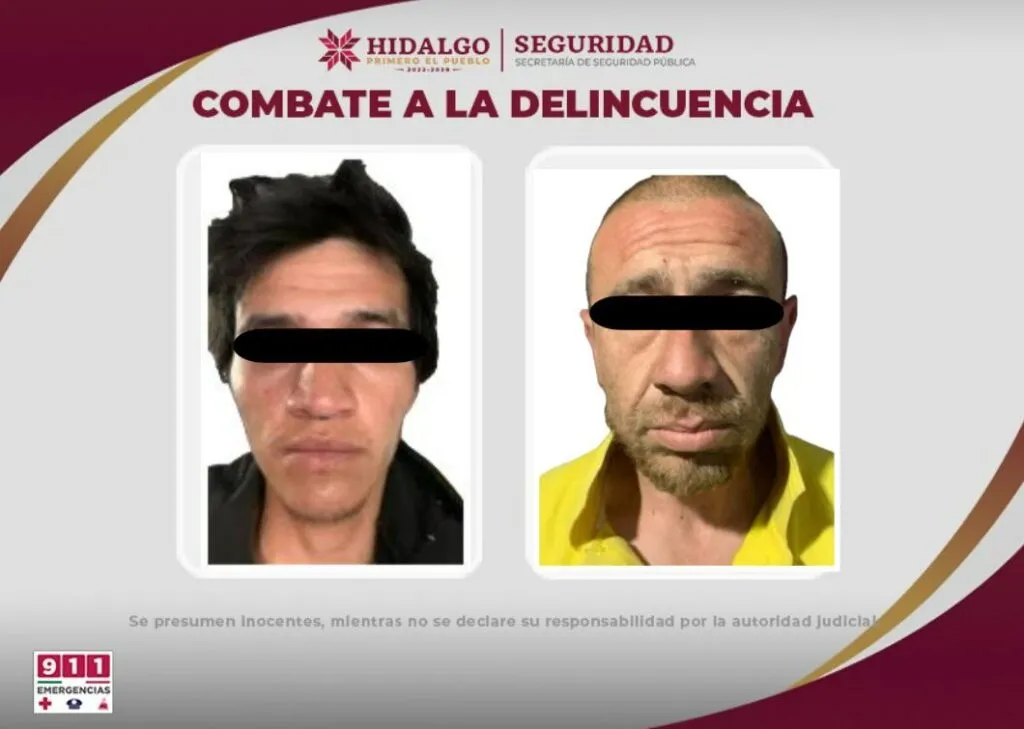 Dos detenidos y más de 500 dosis aseguradas en Mineral de la Reforma