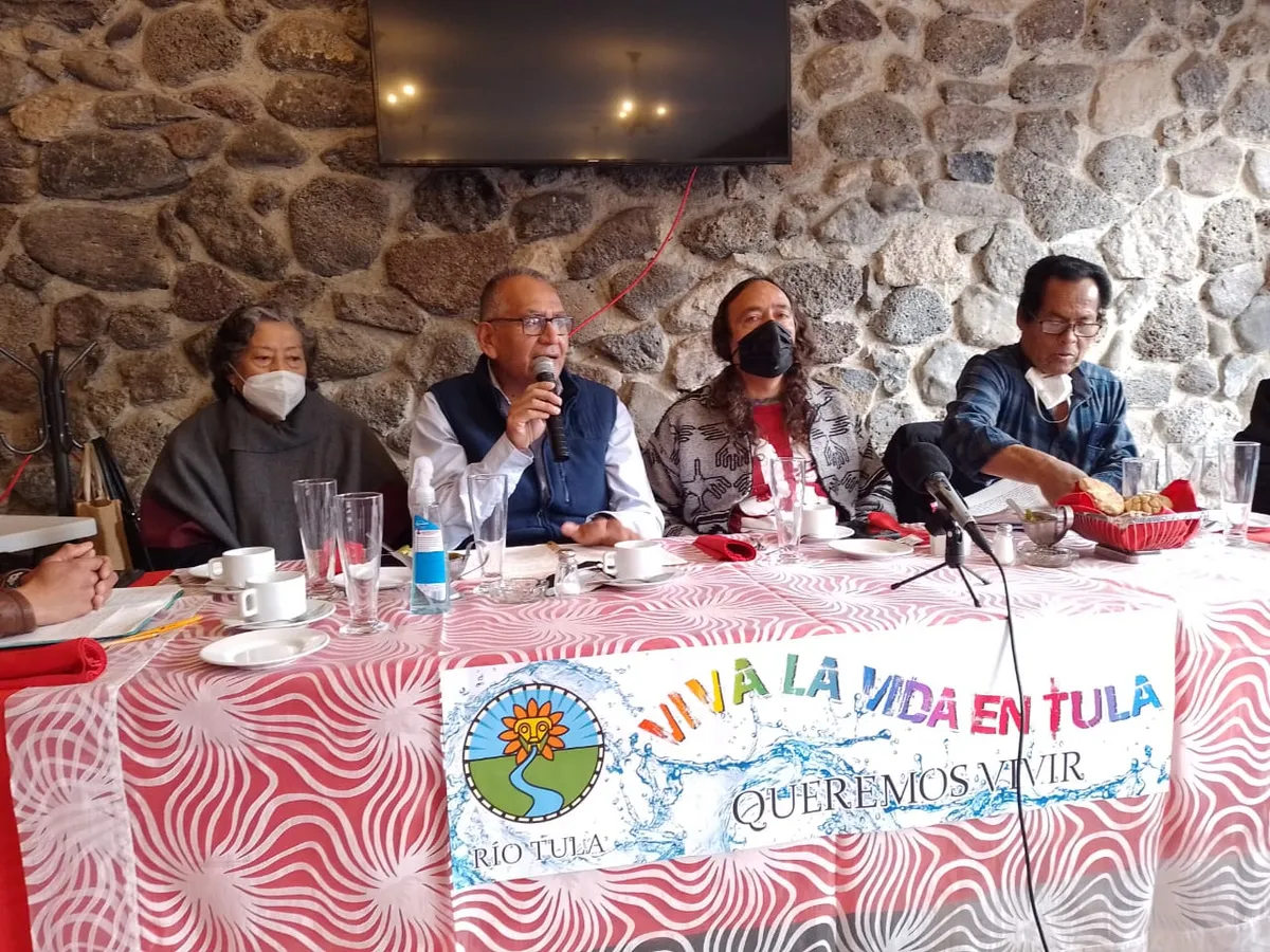 Activistas analizan amparo por desatención de Conagua al río Tula