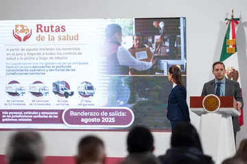 Rutas de la Salud; nuevo sistema de distribución de insumos en todo el país