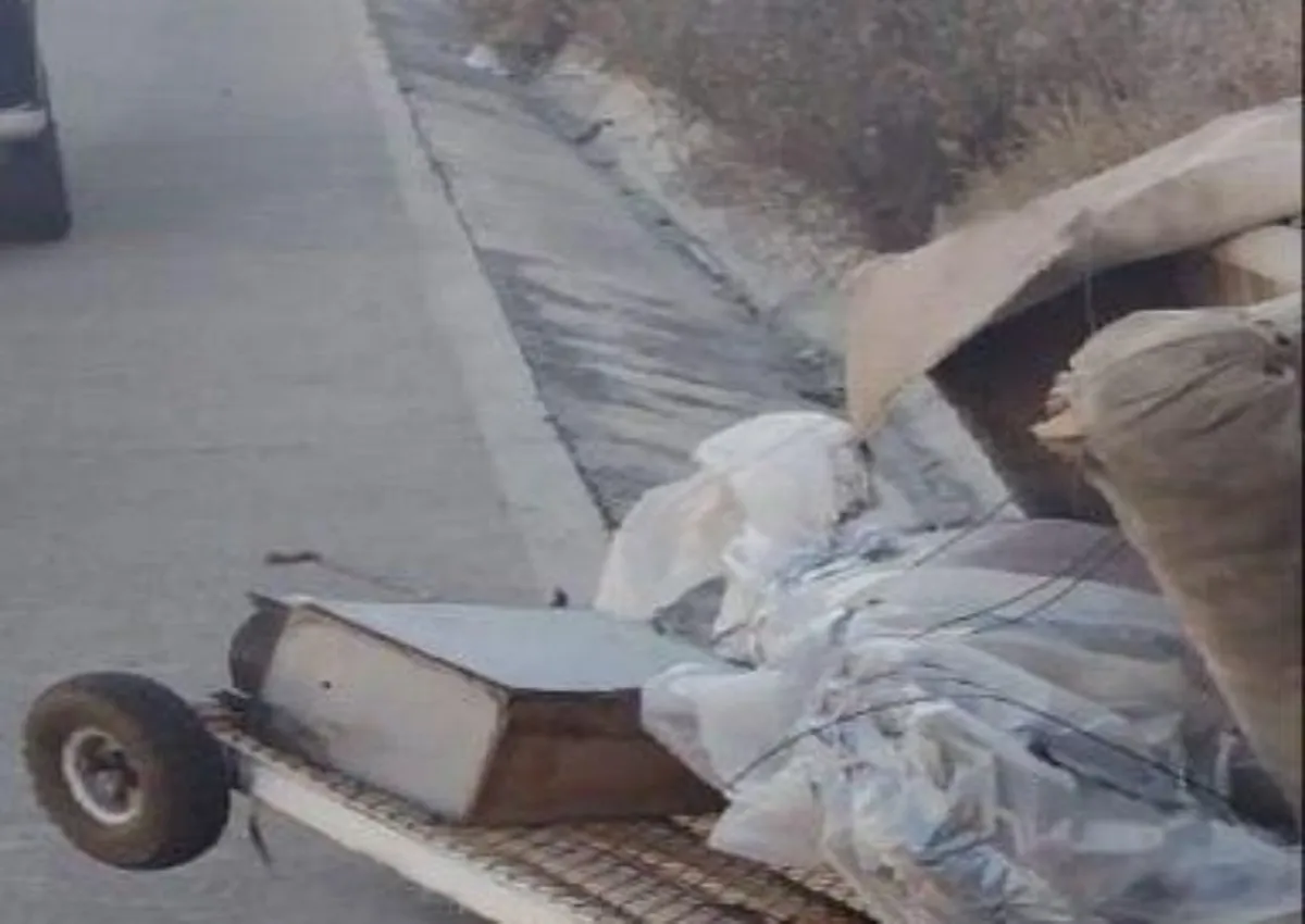 Investigan hallazgo de cadáver envuelto en plástico en Atotonilco de Tula