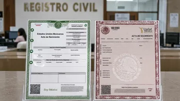 Acta de nacimiento roja o verde: ¿cuál necesitas y cuál tiene validez?