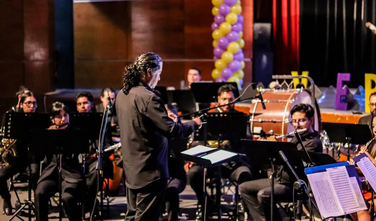 Orquesta Filarmónica de Pachuca celebra 15 años con concierto en el Gota de Plata.