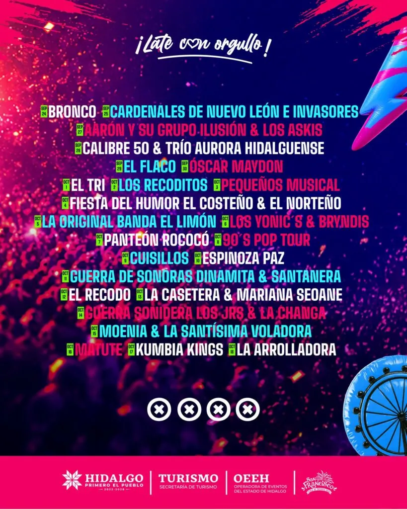 Calibre 50 llega hoy al Megadomo de la Feria de Pachuca