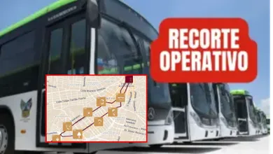 Tuzobús anuncia recorte operativo por obras