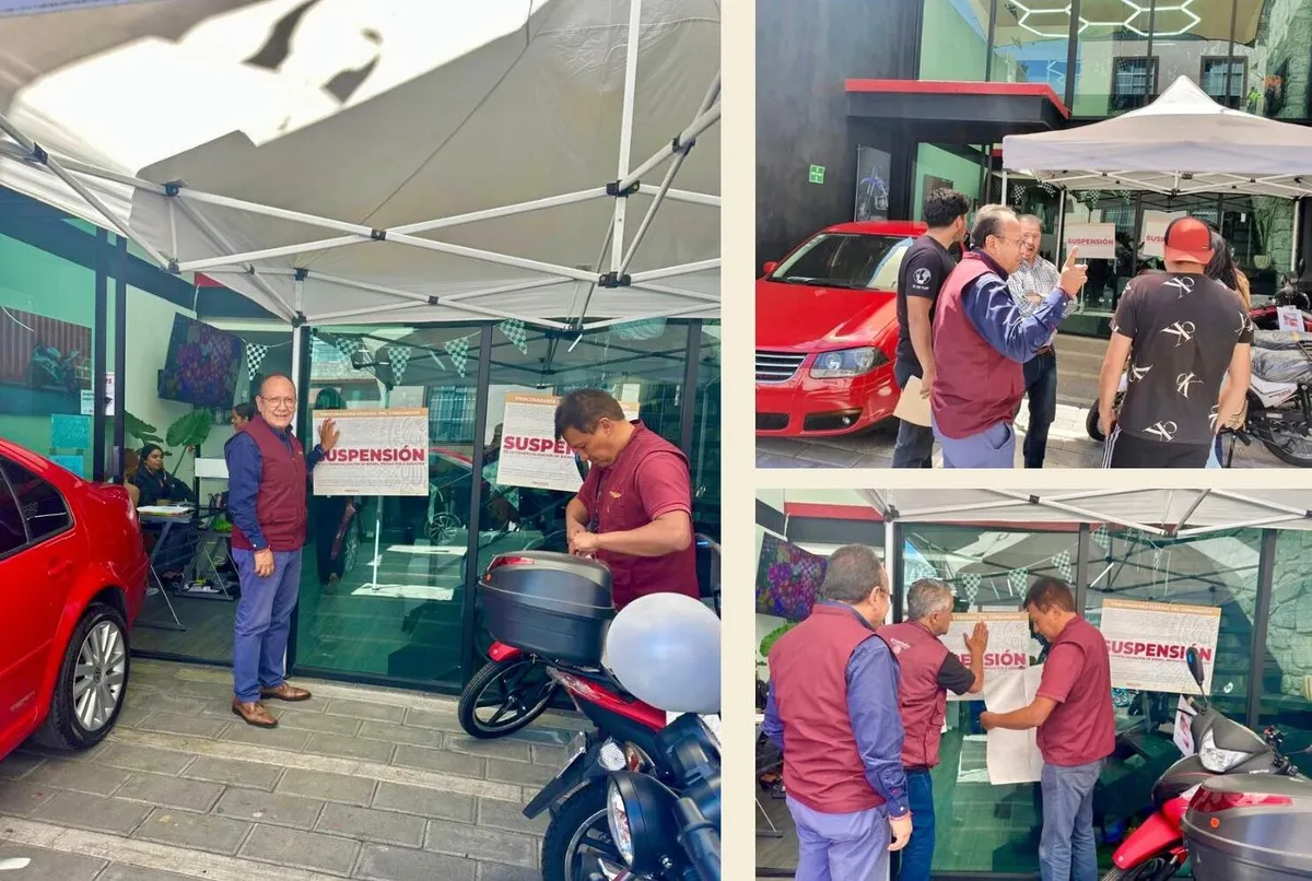 Profeco suspende concesionaria de autos en Pachuca por irregularidades