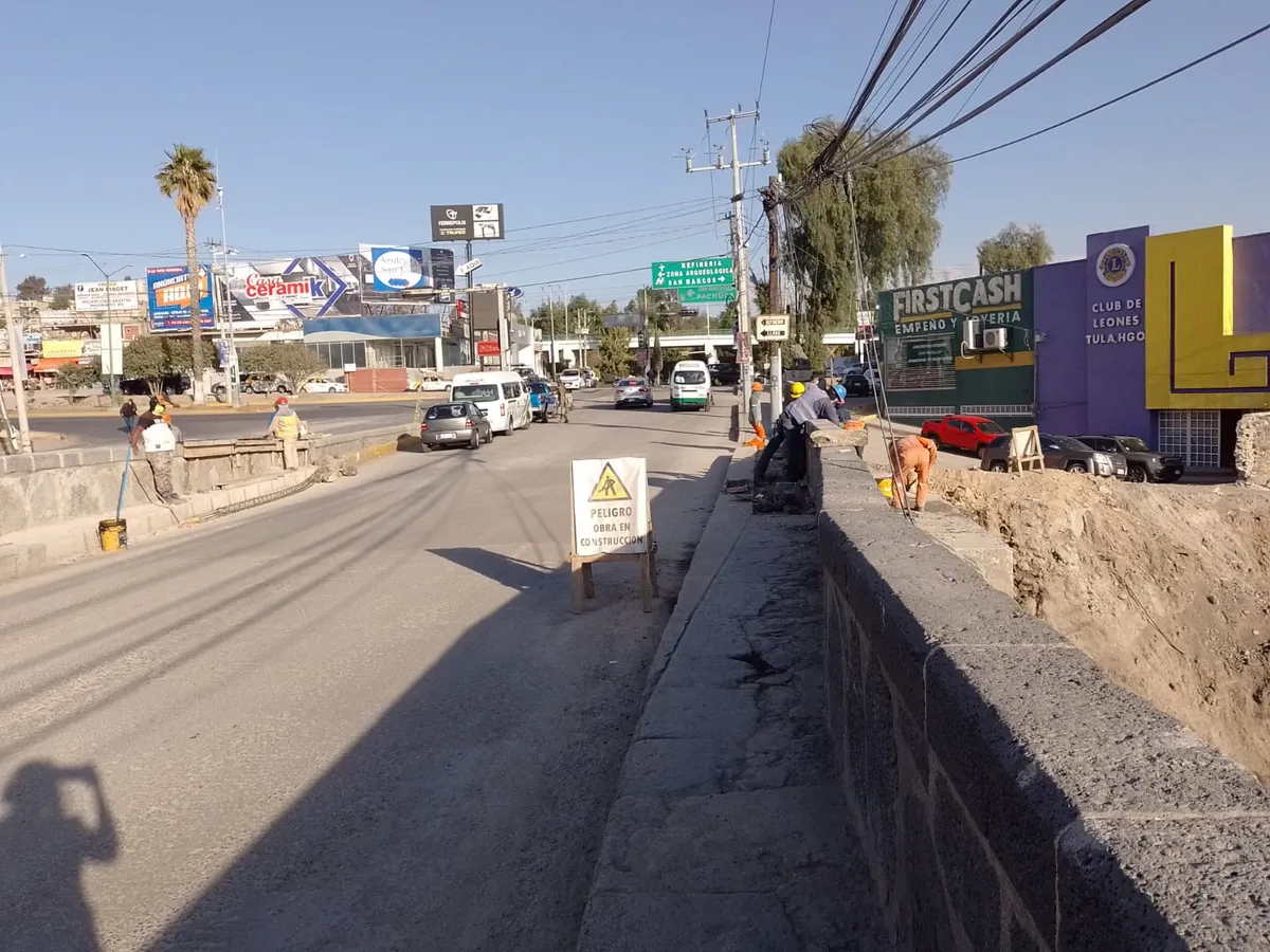 Reabren circulación del puente Metlac en Tula; tardaron dos meses más