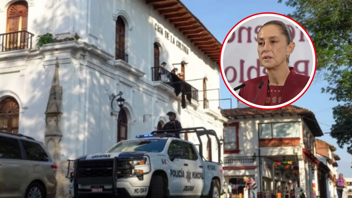 Sheinbaum asegura que el gobierno federal no se irá de Michoacán y que el domingo presentará el Plan por la Paz para atender las causas de la violencia.