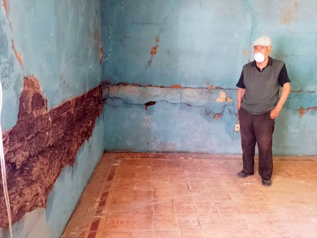 La familia Zea perdió todo en la inundación en Tula; aún no regresan a casa