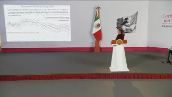 Claudia Sheinbaum destacó que la percepción de inseguridad en México alcanzó su nivel más bajo en 13 años, de acuerdo con la ENSU del INEGI.