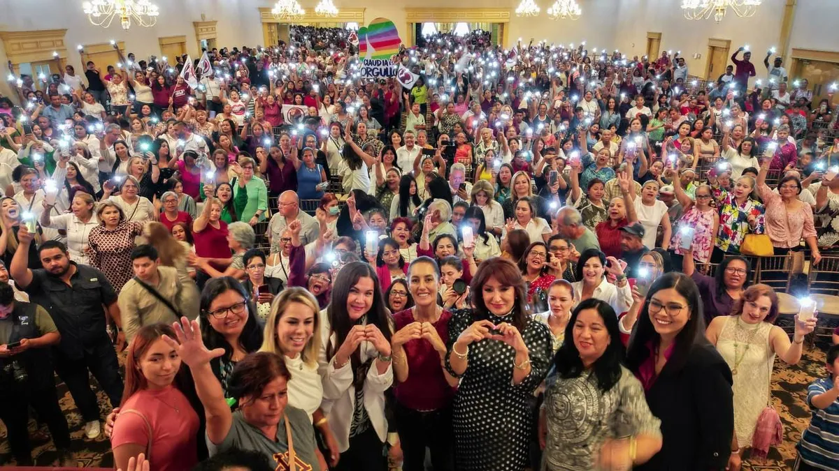 Sheinbaum afirmó que las mujeres son parte del momento histórico de la 4T