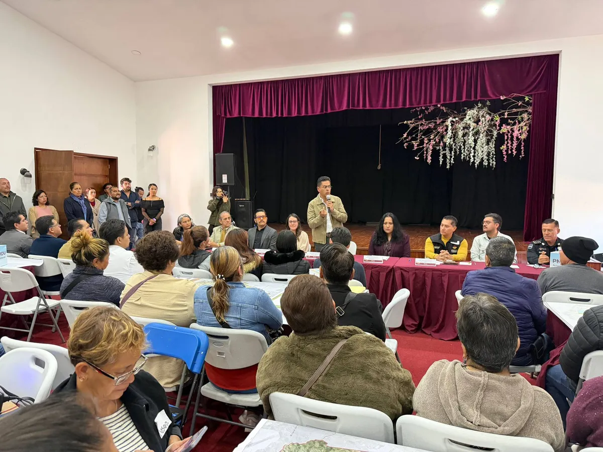 Eduardo Medécigo impulsa inclusión social para el desarrollo urbano en Mineral de la Reforma