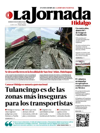 La Jornada Hidalgo | 25 de octubre de 2026