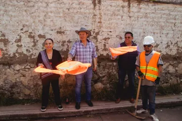INAH suspende reconstrucción de barda perimetral del panteón en Tulancingo