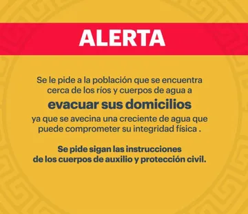 Tula: lanzan alerta máxima