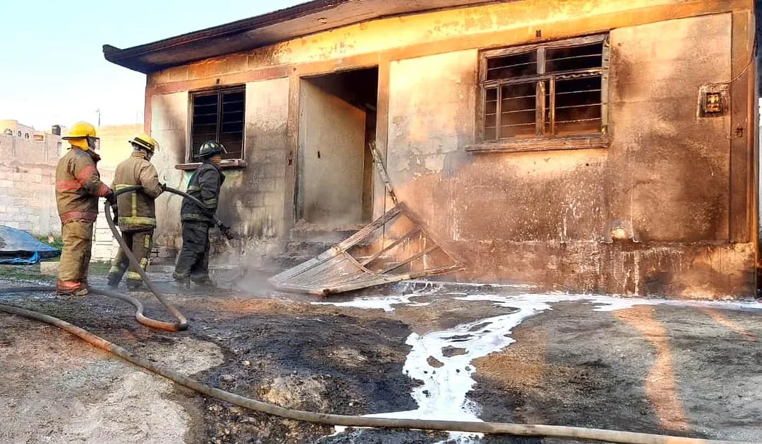 Estalla casa con ‘huachicol’ en Tula, Hidalgo