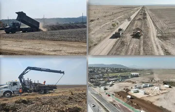 Puentes, talleres y hasta los primeros convoyes ya toman forma en el Tren Pachuca-AIFA; así avanza la megaobra ferroviaria.