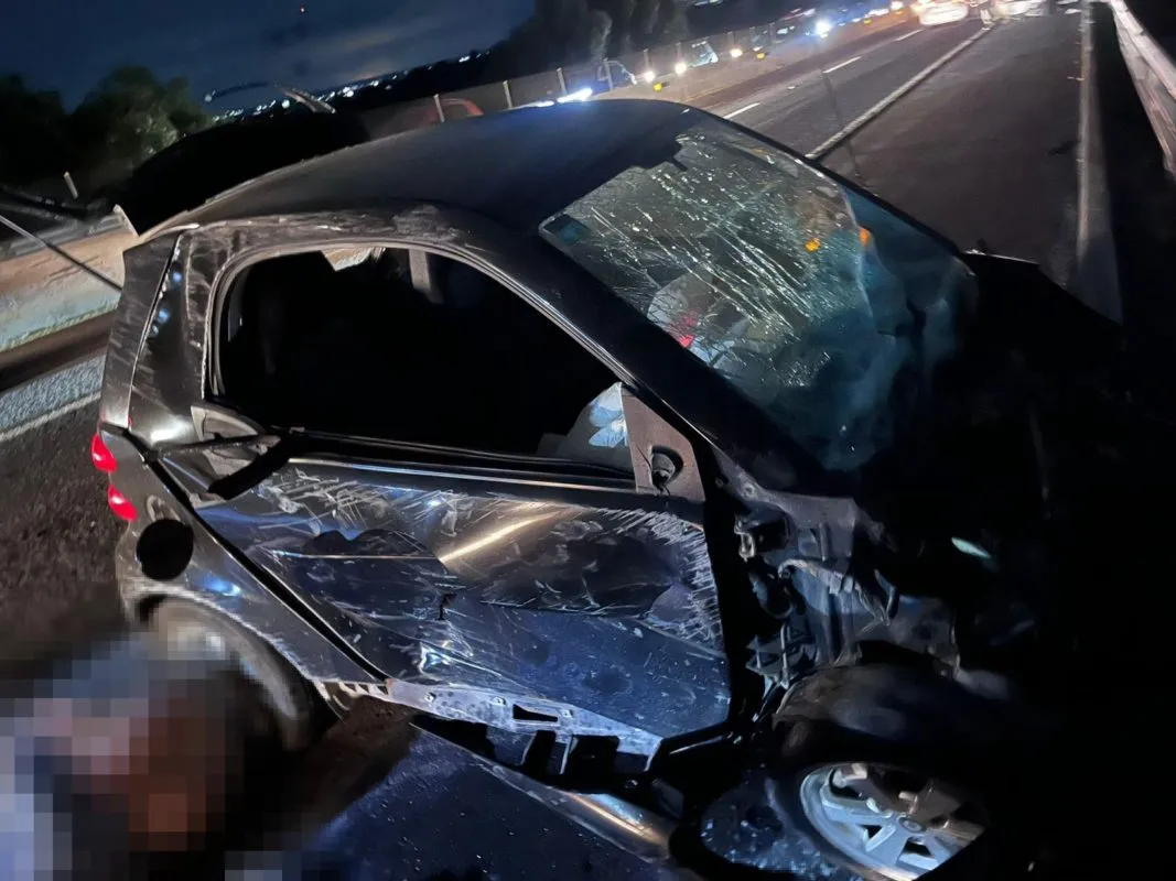 Accidente en la autopista México-Pachuca