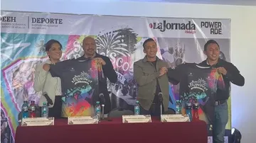 Conerencia de prensa para presentación de agenda deportiva Feria San Francisco Pachuca 2025