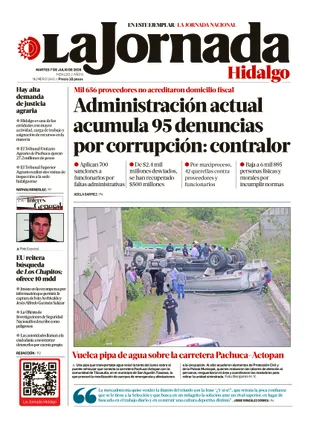 La Jornada Hidalgo | 07 de julio de 2026
