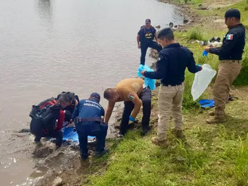 ecuperan cuerpo de menor en la presa El Durazno