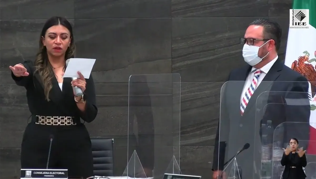 Toma protesta Ariadna González como presidenta provisional del IEEH