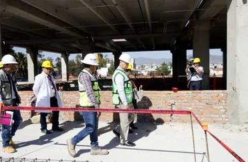 Supervisa titular obra del nuevo Hospital del ISSSTE en Pachuca