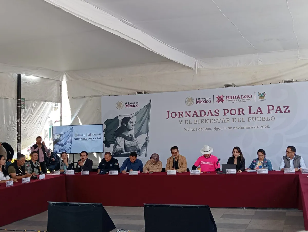 Señalan a funcionarios de Hidalgo como violentadores durante la Jornada por la Paz y el Bienestar