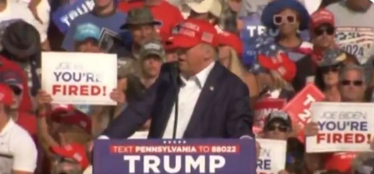 Donald Trump sufre atentado durante mitin en Pensylvania