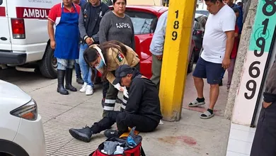 Balean a hombre en pleno centro de Tlaxcoapan