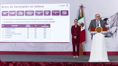 Las autoridades sanitarias destacaron que el punto más alto de contagios ocurrió entre el 21 y el 24 de febrero y desde entonces la curva epidemiológica muestra una tendencia descendente.