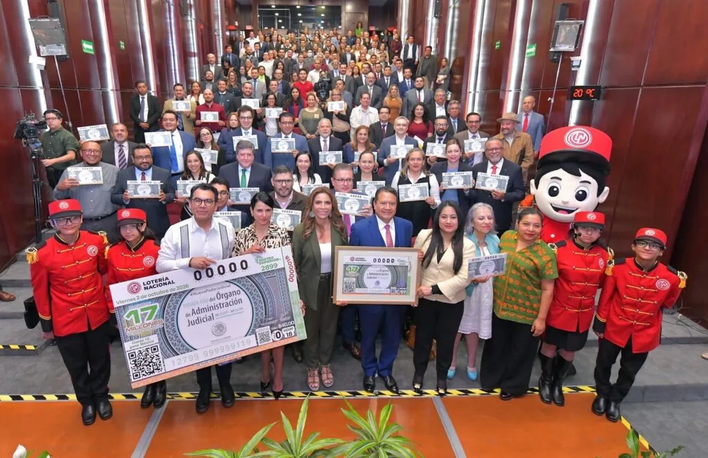 Billete de Lotería Nacional celebra al Órgano de Administración Judicial