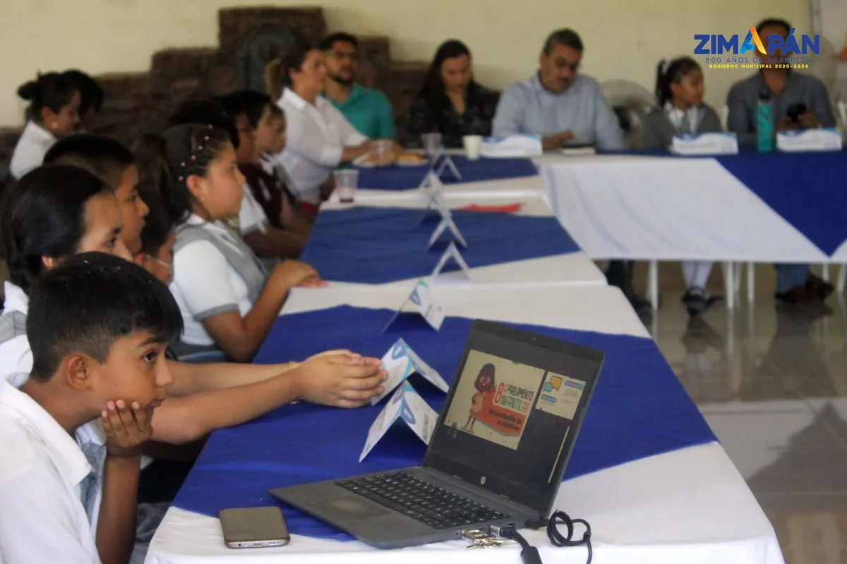 Zimapán da la bienvenida al 8vo. Parlamento Infantil Hidalgo 2023