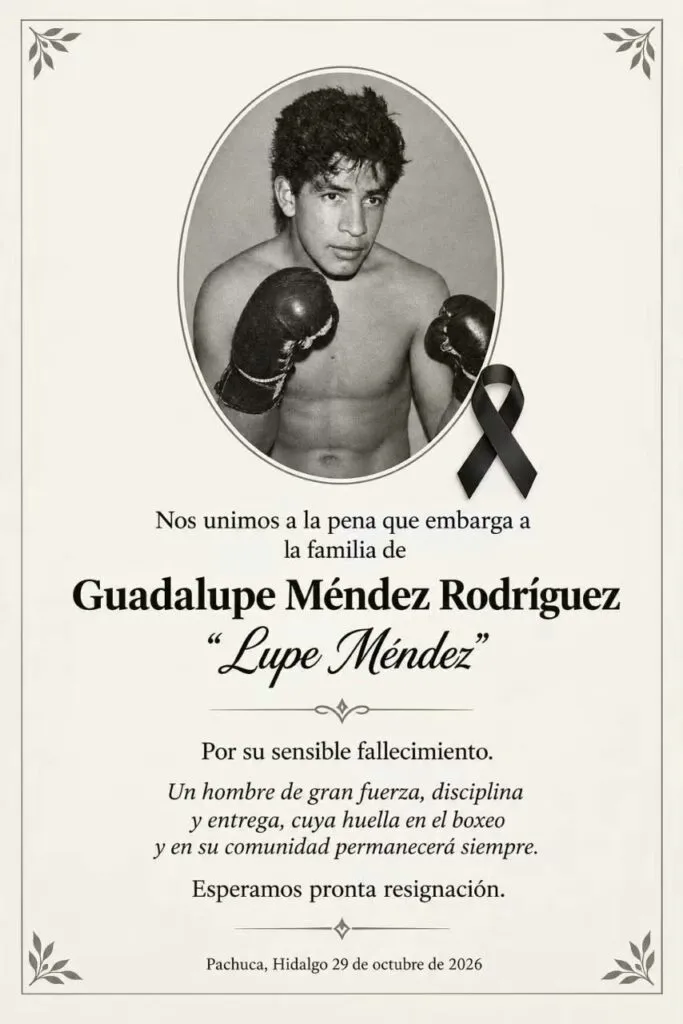Muere Lupe Méndez, “El Billetero”: destacado boxeador hidalguense que vendió boletos de la lotería por cinco décadas