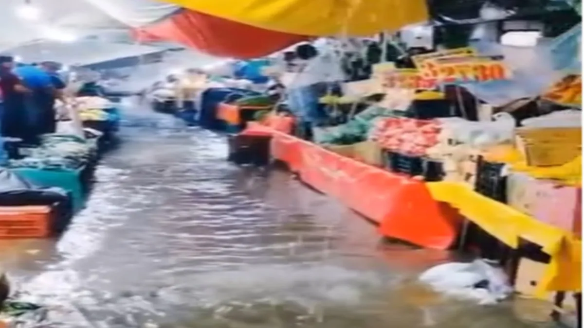 Fuertes lluvias provocan inundaciones y multiples afectaciones en Ixmiquilpan