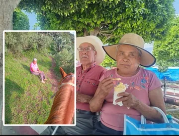 ¡A salvo! Tras 3 días desaparecida, encuentran con vida a Doña Lenis en un cerro de Atitalaquia